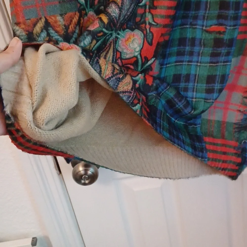 Colorful crewneck sweater, XL - Picture 7 of 10